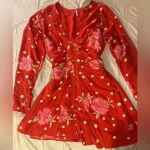 NWOT Free People Date Night mini dress size S